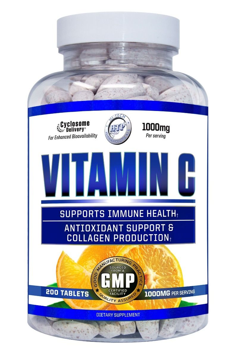 Hi-Tech Pharmaceuticals Vitamin C 1000mg 200 Tabs