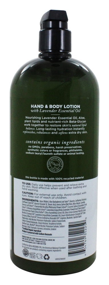 Lavanda de corpo e mão - 32 fl. oz. Avalon Organics - Imagem 2