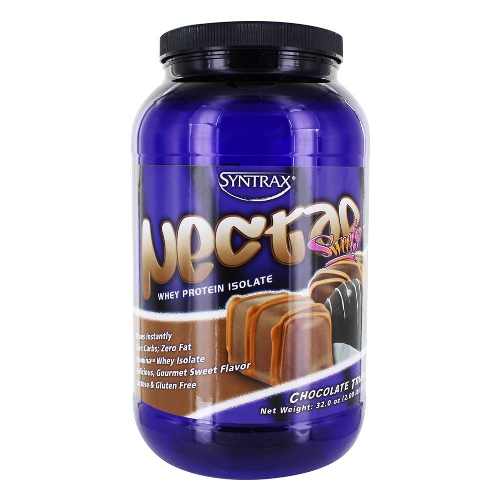 Néctar Doces Soro de leite coalhado Proteína Isolar Chocolate Trufa - 2 lbs. Syntrax