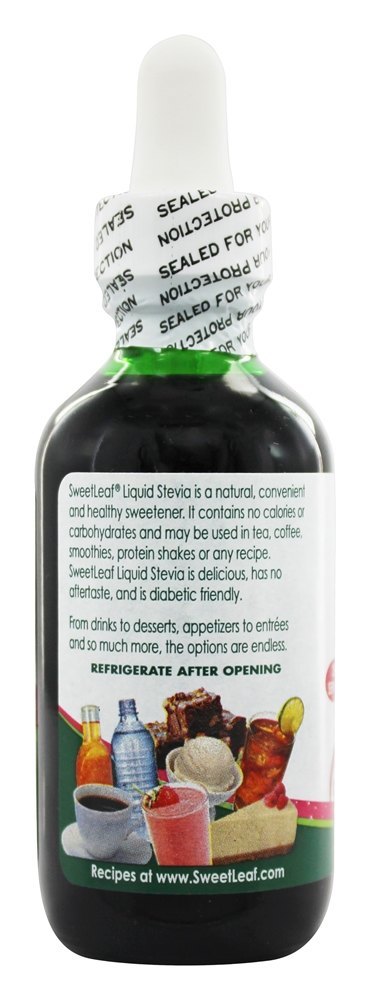 Framboesa de chocolate doce Stevia líquido de gotas - 2 fl. oz. SweetLeaf - Imagem 3