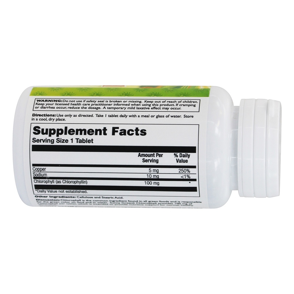 Clorofila - 90 Tablets Sunny Green - Imagem 2