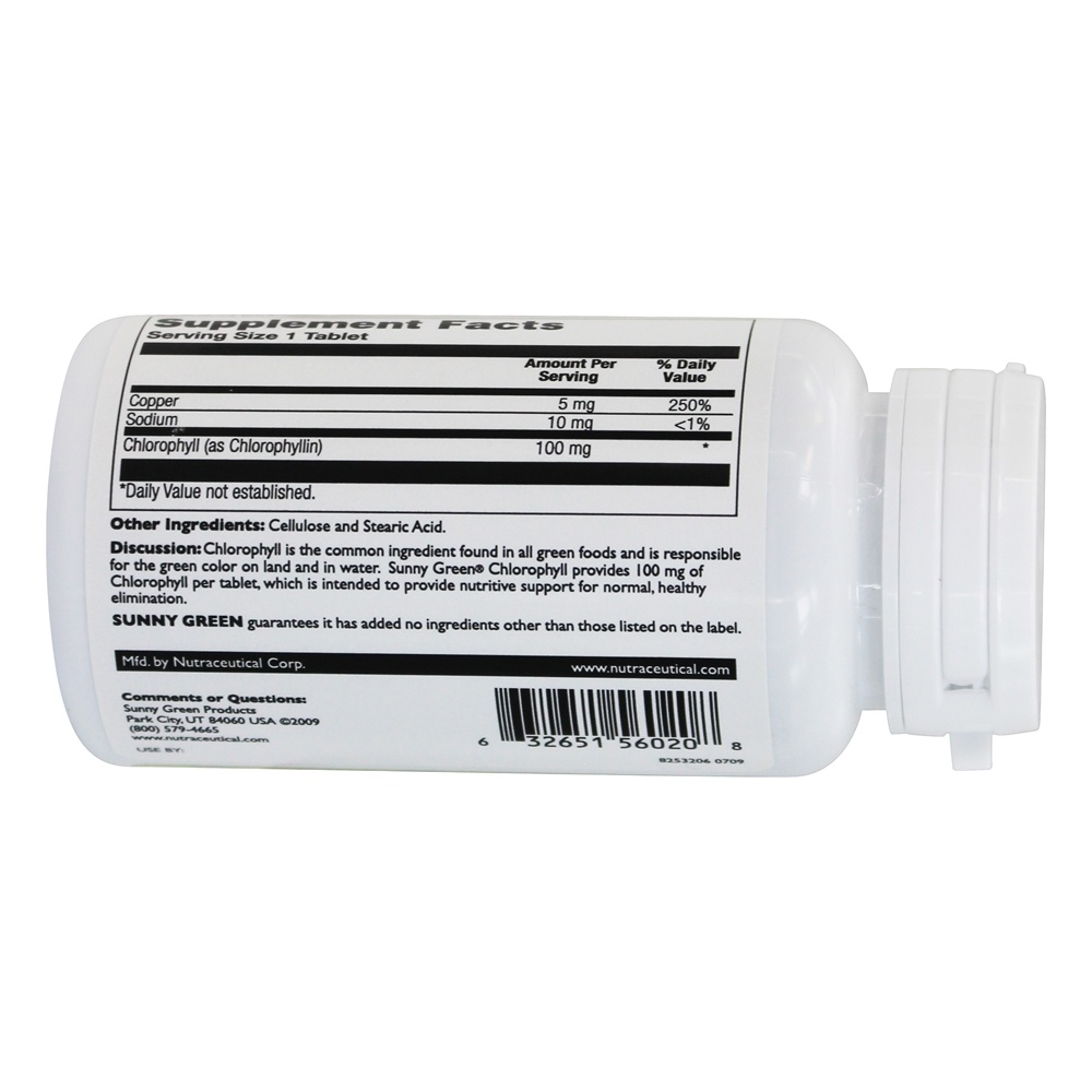Clorofila - 90 Tablets Sunny Green - Imagem 3