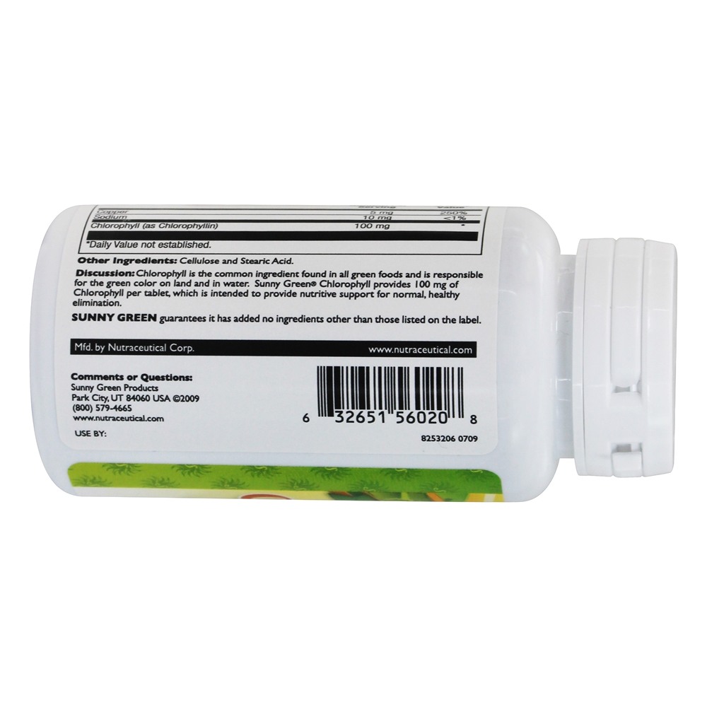 Clorofila - 90 Tablets Sunny Green - Imagem 4