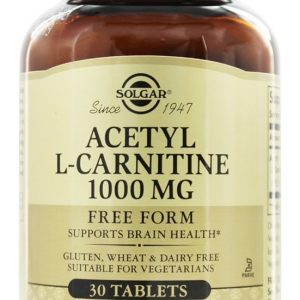 Comprar forma livre de acetil l-carnitina 1000 mg. - 30 tablets solgar preço no brasil acetil l-carnitina suplementos nutricionais suplemento importado loja 65 online promoção -