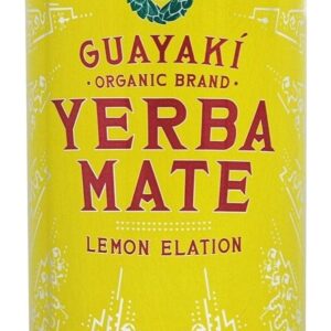 Elação Orgânica de Erva-Mate de Limão - 15.5 fl. oz. Guayaki