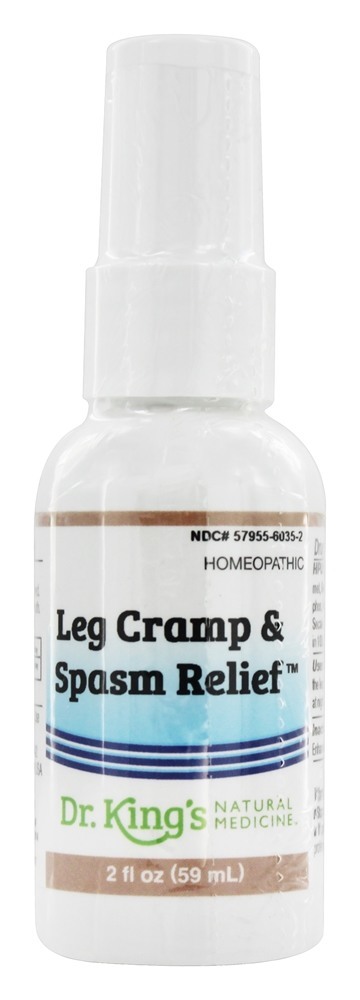 Medicina Natural Homeopática Cãibras e Espasmos nas Pernas - 2 oz. King Bio