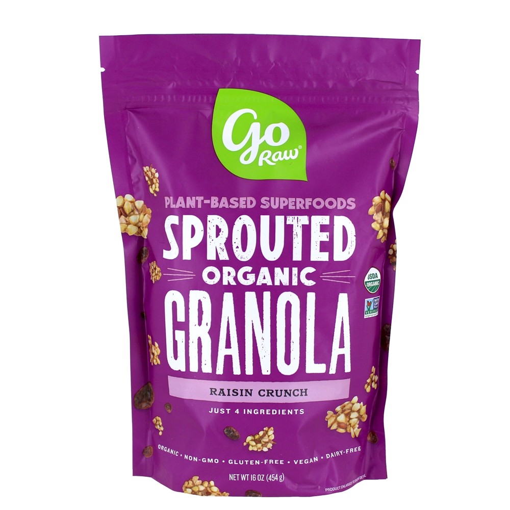 Crunch Orgânica de Passas - 16 oz. Go Raw