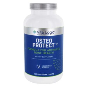 Osteo Proteger Mais para Avançado Osso Saúde - 250 Comprimidos vegetarianos Vita Logic