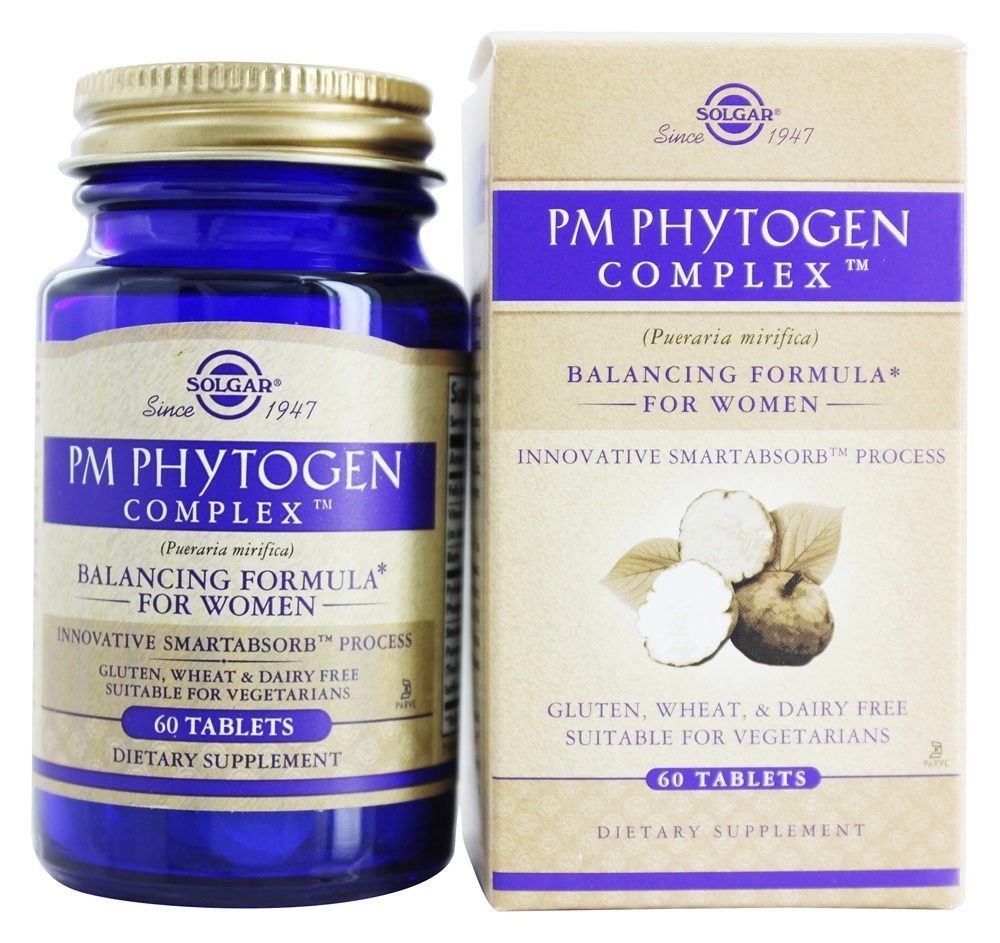 PM PhytoGen Complex - 60 Tablets Solgar