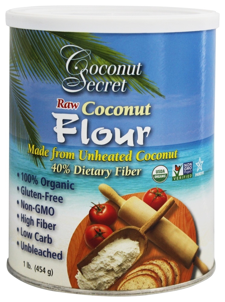 Farinha de coco crua - 1 lb. Coconut Secret