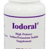Comprar iodoral suplemento de alta potência de iodo/iodeto de potássio - 180 tablets optimox preço no brasil optimox corporation suplementos profissionais suplemento importado loja 1 online promoção -