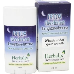 Comprar desodorante de desintoxicação para uso noturno de desintoxicação - 2. 5 oz. Herbalix restoratives preço no brasil cuidados pessoais & beleza desodorantes suplemento importado loja 15 online promoção -
