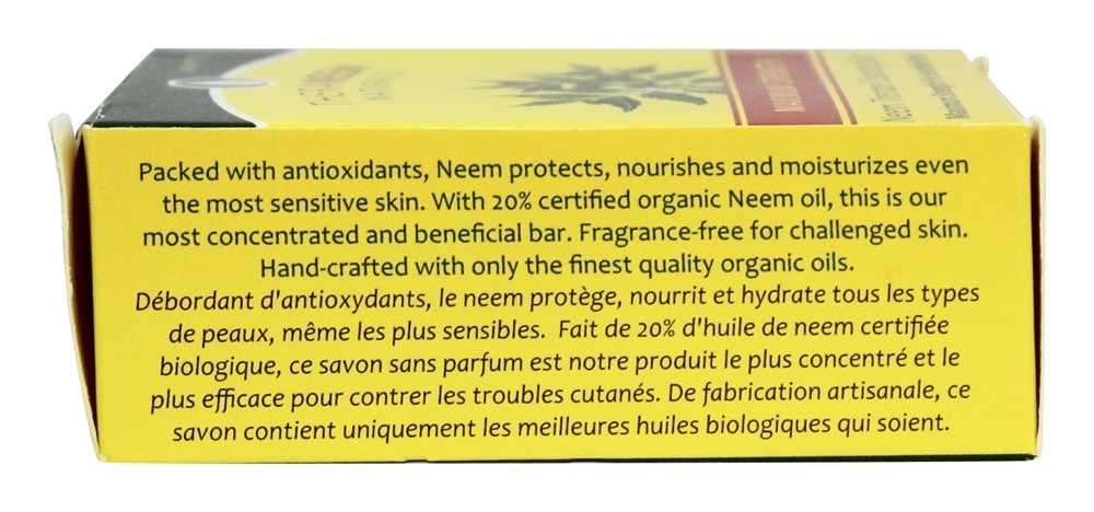TheraNeem Organix Barra de Limpeza para Pele Sensível Força Máxima - 4 oz. Organix South - Imagem 3