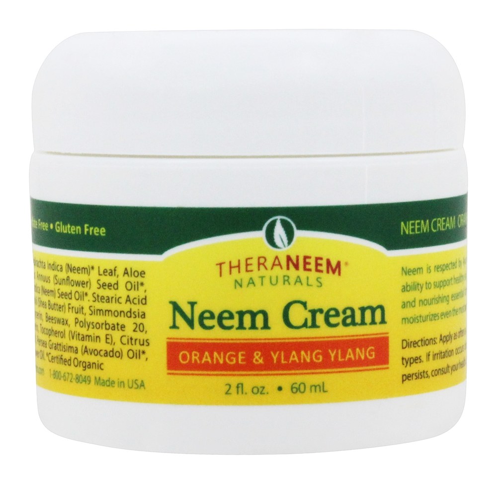 TheraNeem Organix Creme de Nim Laranja e Ylang Ylang - 2 oz. Organix South