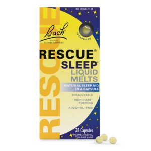 Comprar remédio de resgate líquido do sono derrete natural sleep aid - cápsulas 28 bach preço no brasil homeopatia remédios para o sono suplemento importado loja 7 online promoção -