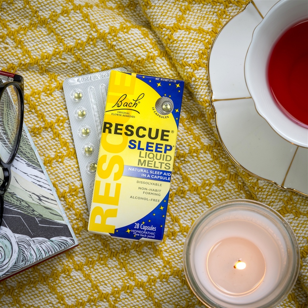 Remédio de resgate líquido do sono derrete Natural Sleep Aid - Cápsulas 28 Bach - Imagem 8
