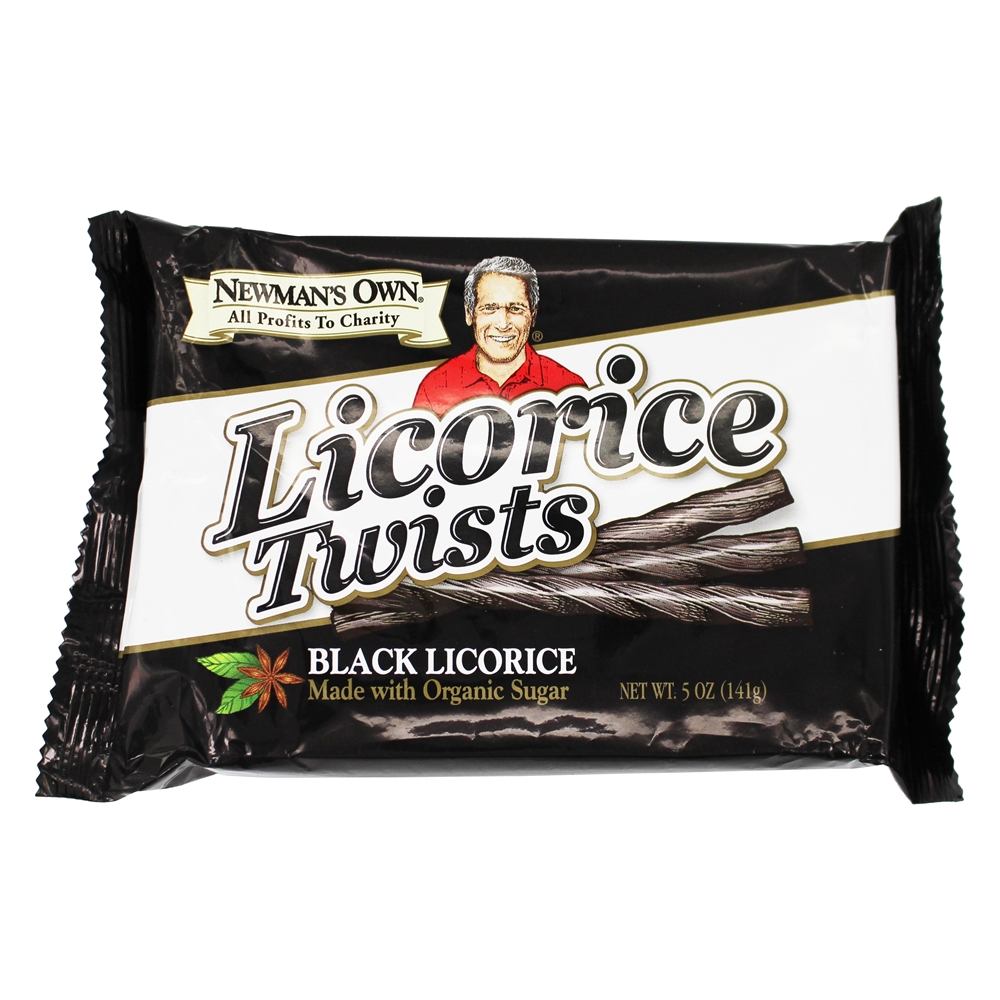 Alcaçuz Twist Black Licorice - 5 oz. Newman's Own Organics