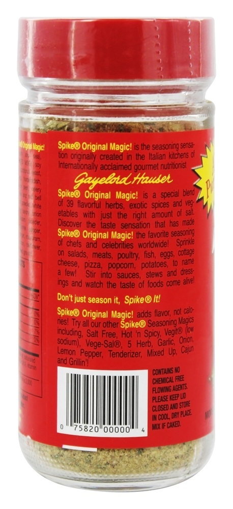 Spike Tempero Natural Gourmet Original Magic - 3 oz. Modern Products - Imagem 3