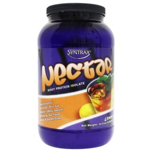 Comprar nectar whey protein isolate em pó chá de limão - 32 oz. Syntrax preço no brasil nutrição esportiva whey protein isolado em pó suplemento importado loja 33 online promoção -