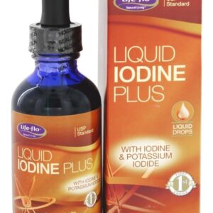 Comprar iodo líquido plus com iodo e iodeto de potássio - 2 fl. Oz. Life-flo preço no brasil iodo vitaminas e minerais suplemento importado loja 29 online promoção -