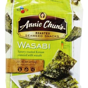 Comprar snacks de algas assado wasabi - 0. 35 oz. Annie chun's preço no brasil alimentos & lanches lanches a base de algas marinhas suplemento importado loja 23 online promoção -