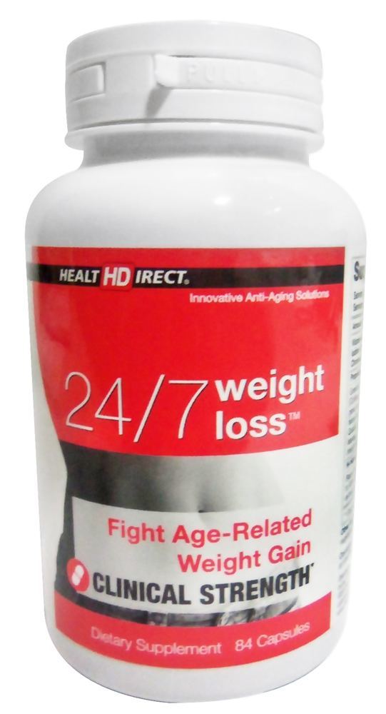 24 / 7 Suporte para perda de peso antienvelhecimento - Cápsulas 84 Health Direct