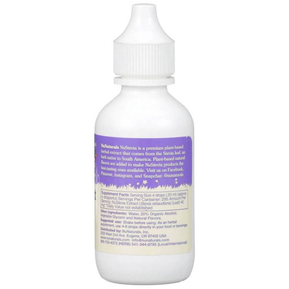 NuStevia Clear Extract Liquid - 2 fl. oz. NuNaturals - Imagem 2