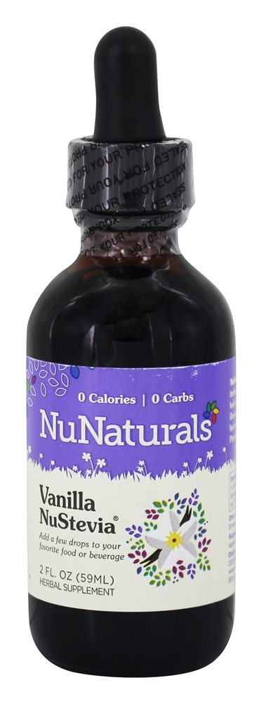 Baunilha NuStevia - 2 fl. oz. NuNaturals