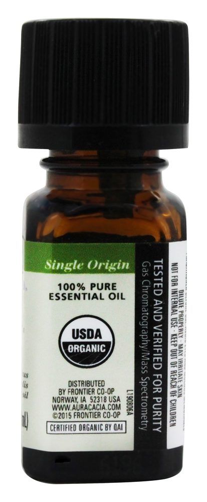 Óleo essencial de alecrim orgânico - 0.25 fl. oz. Aura Cacia - Imagem 2