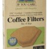 Comprar café filtros #4 tamanho cone estilo cru totalmente cloro-livre (tcf) - 100 filtro (s) if you care preço no brasil produtos de limpeza multiuso produtos naturais para o lar suplemento importado loja 9 online promoção -