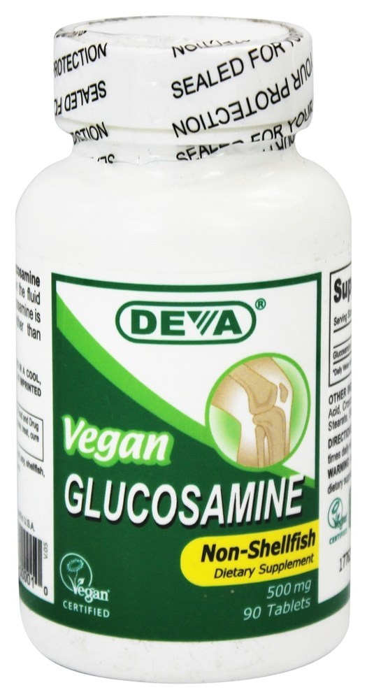 Glucosamina Vegana 500 mg. - 90 Tablets Deva Nutrition