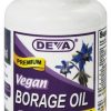 Comprar óleo de borragem vegano com omega-6 & gla - cápsulas vegetarianas 90 deva nutrition preço no brasil suplementos nutricionais suporte para estresse suplemento importado loja 13 online promoção -