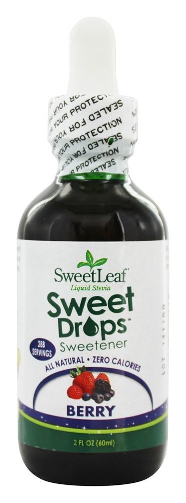 Baga doce de Stevia líquida das gotas - 2 fl. oz. SweetLeaf