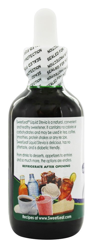 Baga doce de Stevia líquida das gotas - 2 fl. oz. SweetLeaf - Imagem 3
