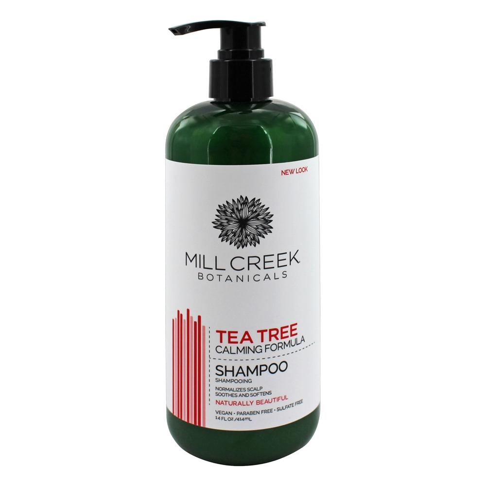 Shampoo Calmante Fórmula Tea Tree - 14 fl. oz. Mill Creek Botanicals