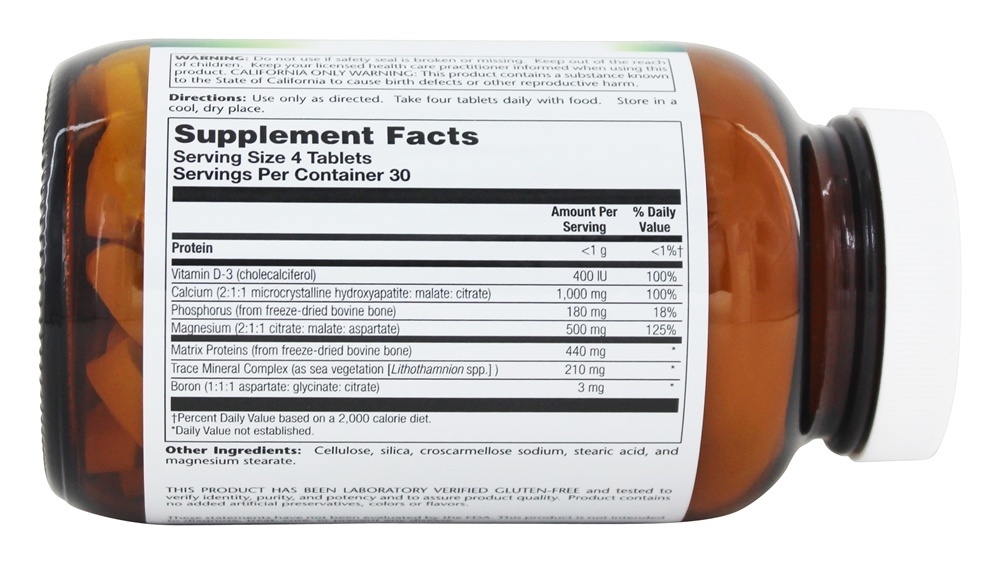 Cálcio Magnésio Sem Glúten - 120 Tablets Pioneer - Imagem 3
