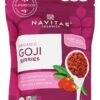 Comprar bagas de goji secas ao sol - 4 oz. Navitas organics preço no brasil goji suplementos nutricionais suplemento importado loja 1 online promoção -