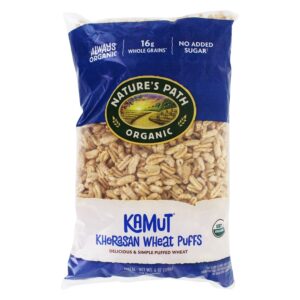 Comprar khorasan orgânico trigo puff cereal kamut - 6 oz. Nature's path organic preço no brasil alimentos & lanches cereal matinal suplemento importado loja 43 online promoção -