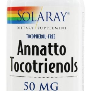 Tocotrienol de Urucum Sem Tocoferol 50 mg. - 60 Softgels Solaray
