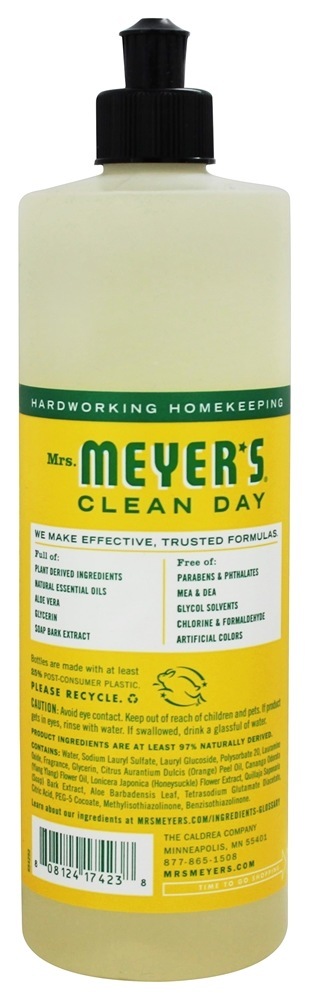 Sabonete Líquido Sabonete Líquido com Dia Limpo - 16 fl. oz. Mrs. Meyer's - Imagem 2