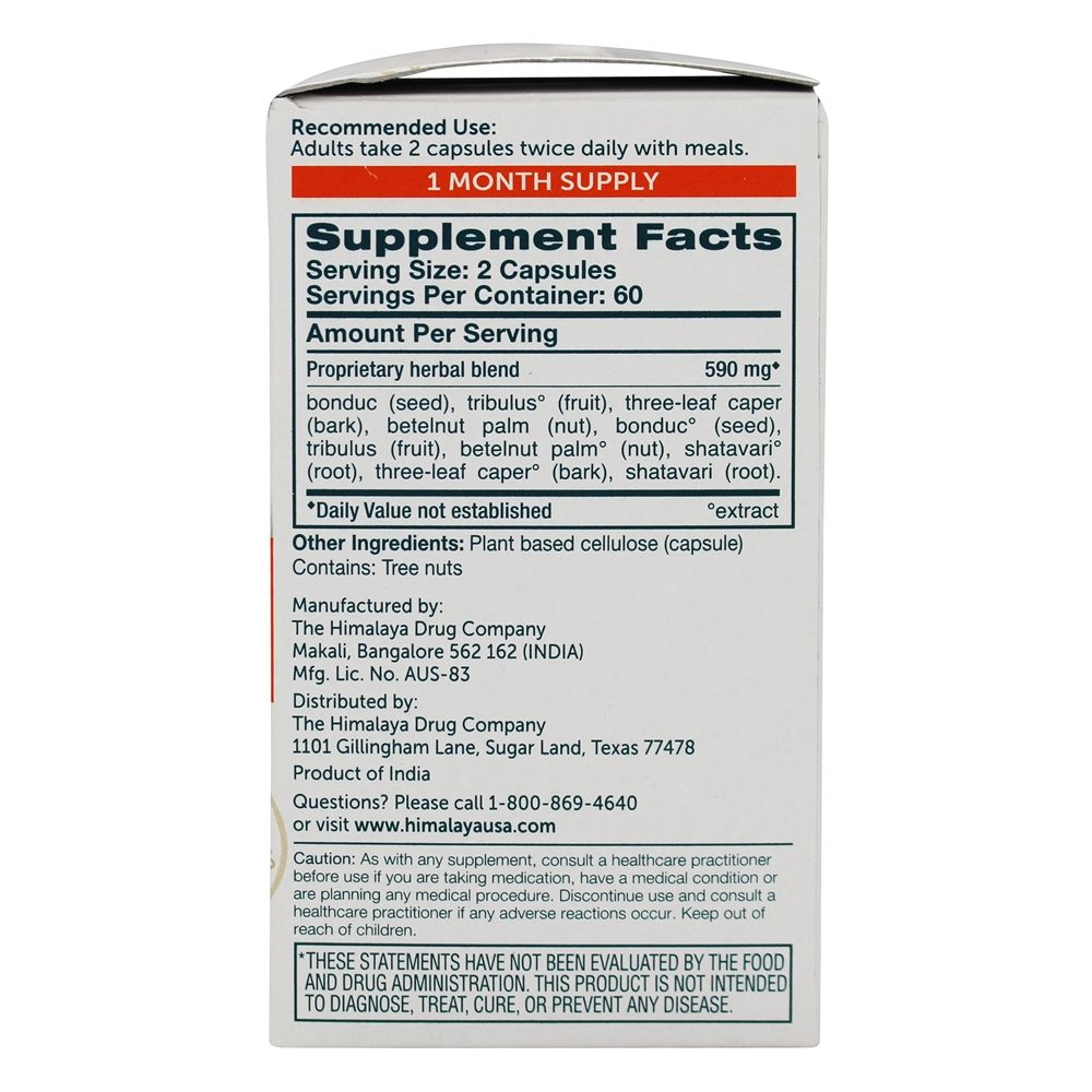 Prostacare Próstata & Urinário Trato Apoiar - Cápsulas vegetarianas 120 Himalaya Herbal Healthcare - Imagem 2