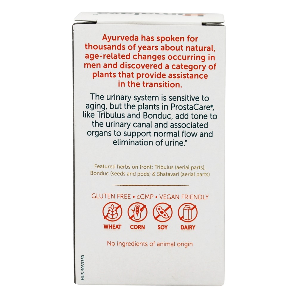 Prostacare Próstata & Urinário Trato Apoiar - Cápsulas vegetarianas 120 Himalaya Herbal Healthcare - Imagem 3