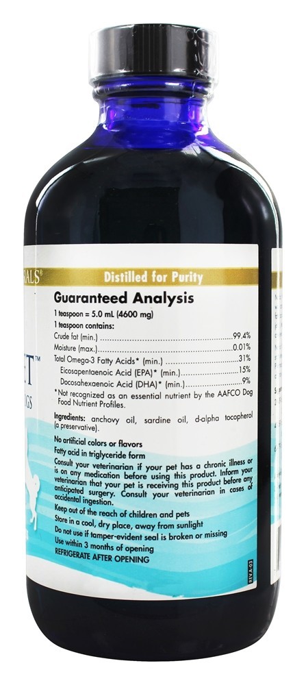 Omega - 3 Animais de estimação para cães de raças grandes a médios - 8 fl. oz. Nordic Naturals - Imagem 2