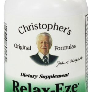 Relaxe-Eze - Cápsulas vegetarianas 100 Dr. Christopher's Original Formulas