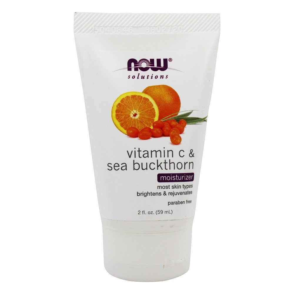 Hidratante Vitamina C e Espinheiro Marítimo - 2 fl. oz. NOW Foods