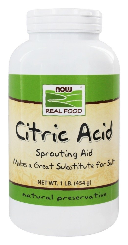 Ácido cítrico - 1 lb. NOW Foods