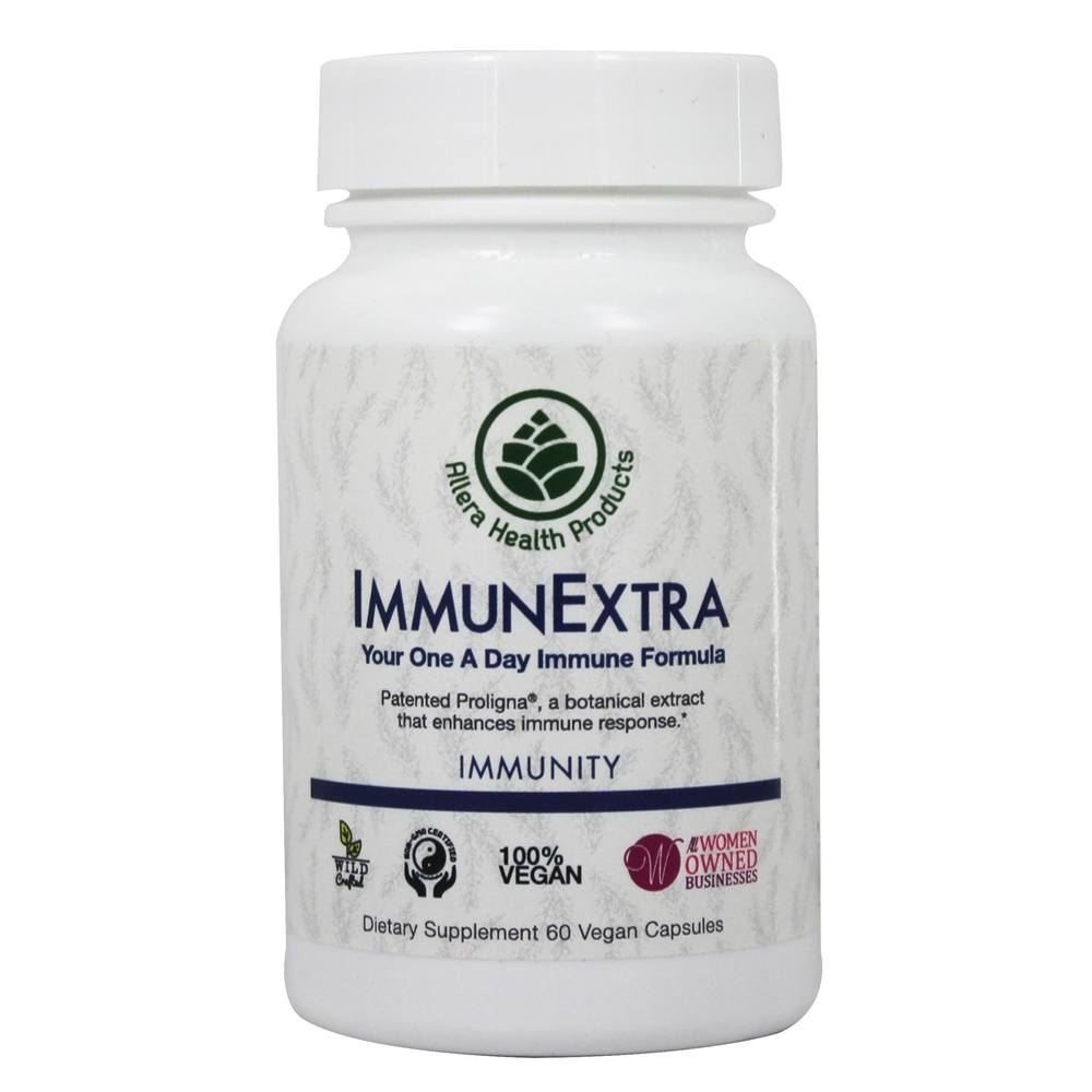 Imune Extra Todos Natural com Proligna Pinho Cone Extrair - Cápsulas vegetarianas 60 Allera Health Products - Imagem 2