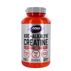 NOW Sports Kre-Alkalyn Creatine - Cápsulas 240 NOW Foods
