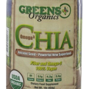Comprar omega - 3 semente de chia superfood - 1 lb. Greens plus preço no brasil alimentos castanhas e sementes earth circle organics marcas a-z sementes de chia suplemento importado loja 11 online promoção -