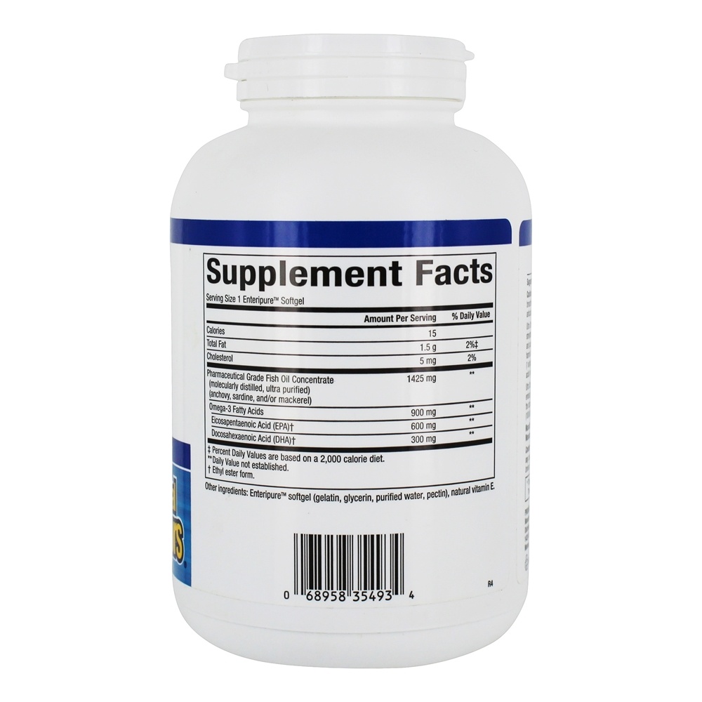 Fatores Ultra RxOmega-3 EPA / DHA 900 mg. - 150 Natural Factors entérico Natural Factors - Imagem 2